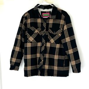 Empyre men’s button down Sherpa lined jacket medium